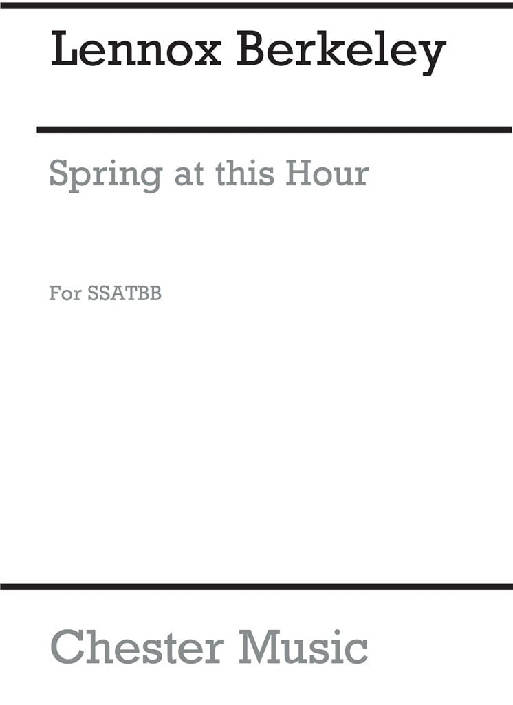 Spring At This Hour Op.37 No.2